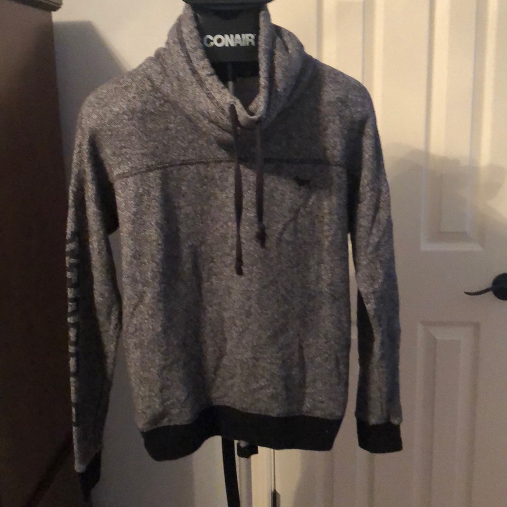 Pink Size Small Cowl Neck Sweatshirt